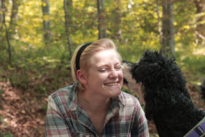 Jessica Berger mit Nacho